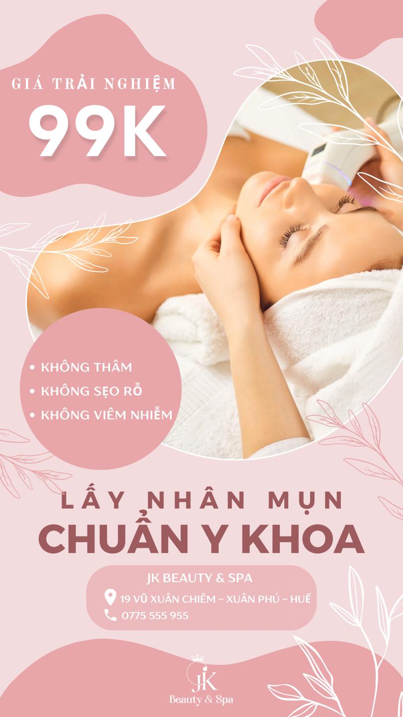lấy nhân mụn 99k