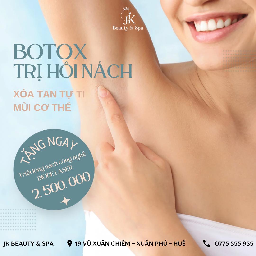 trị hôi nách